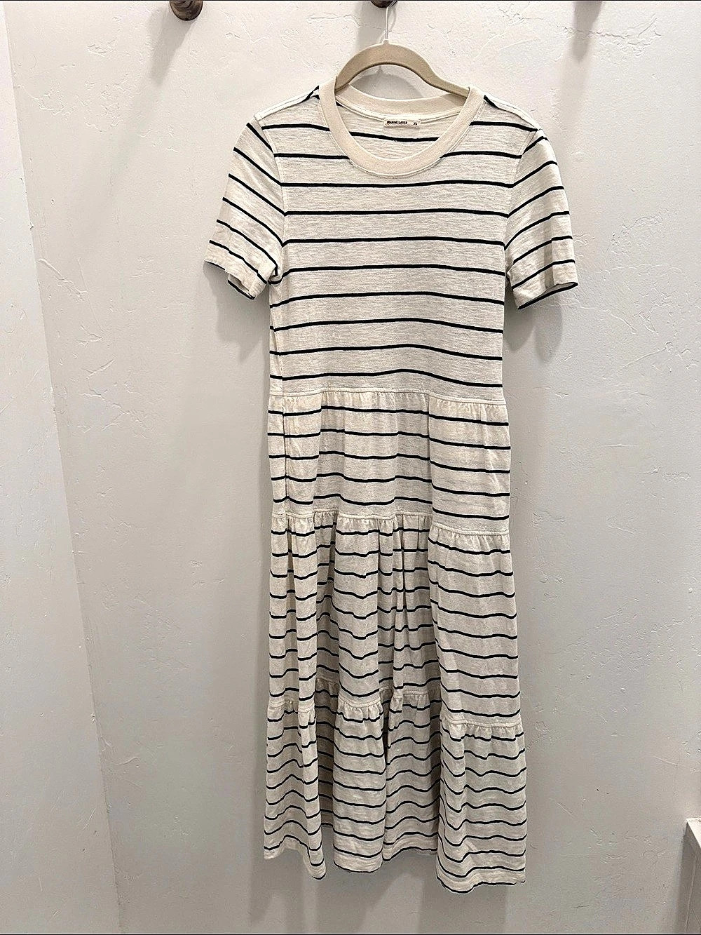 Marine Layer Sadie Vintage Slub Midi Dress